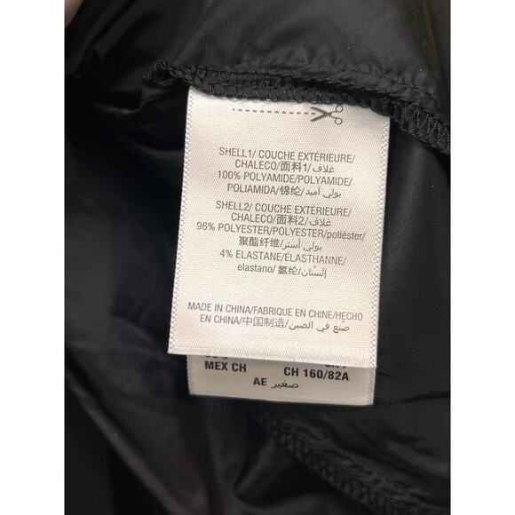 Juicy Couture Windbreaker‎ Jacket Womans Small Black Spellout Full Zip Outdoor - Picture 6 of 8